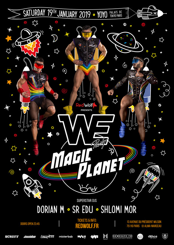 WE Party Magic Planet Paris